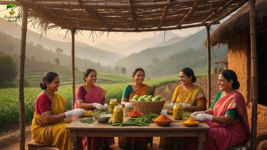 How Prakritik Swad's Pickles Empower Rural Women in Jharkhand