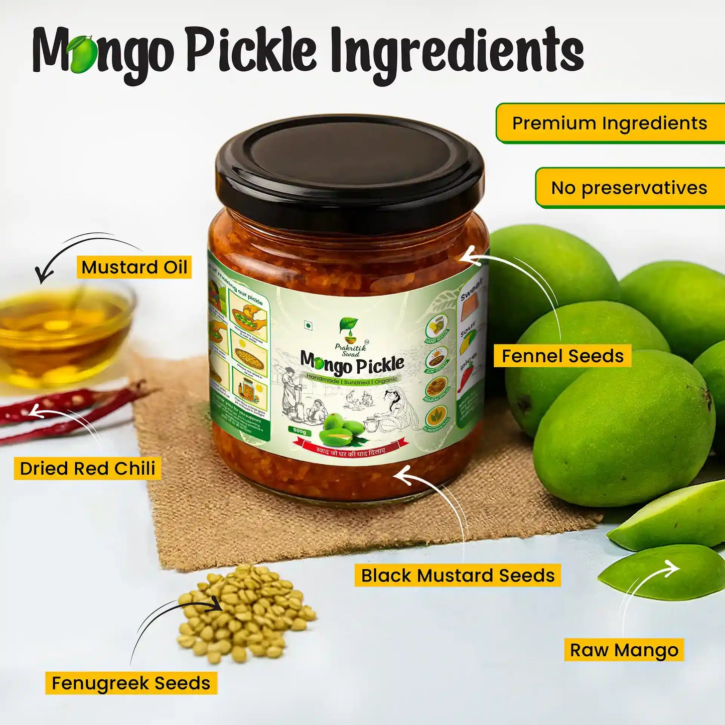 Handmade Special Mango Pickle | Aam Ka Achar