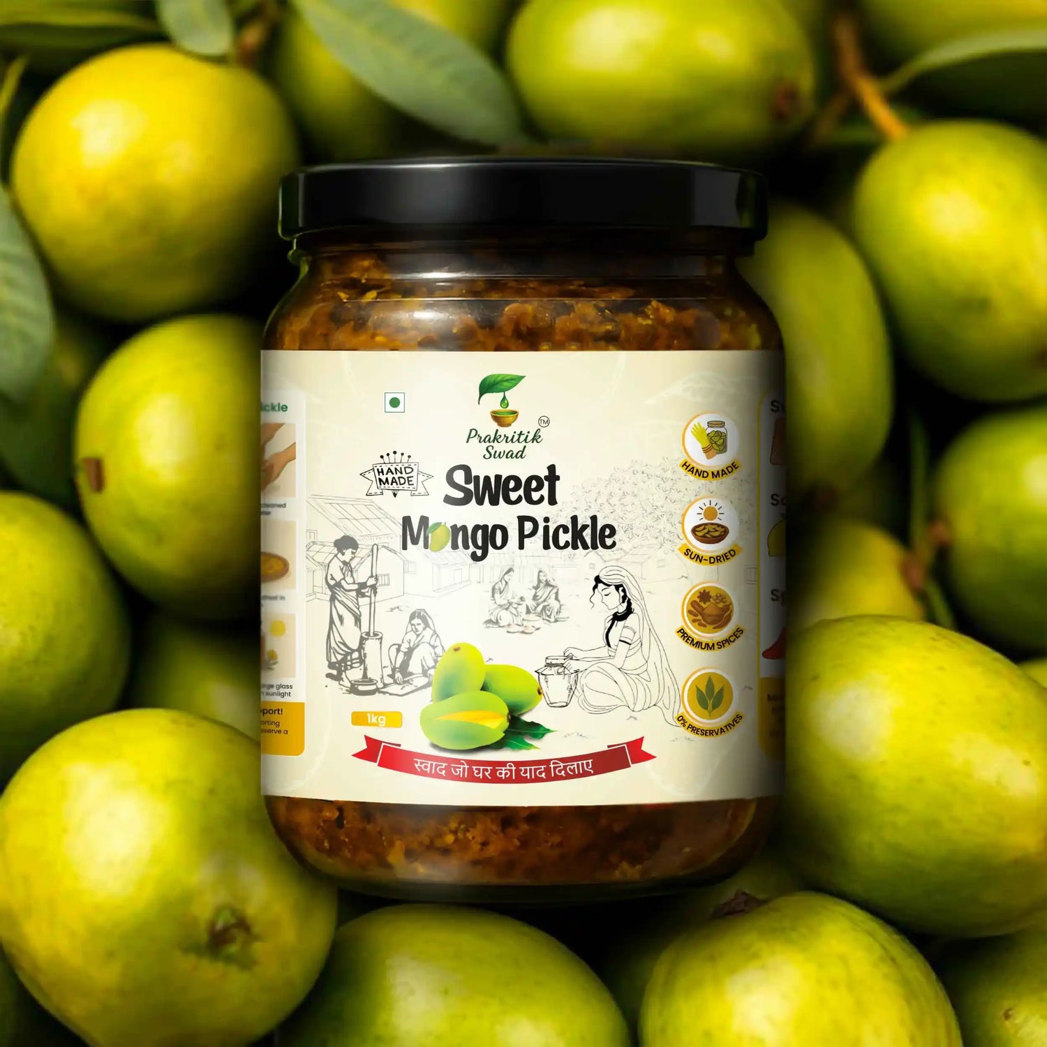 Handmade Sweet Mango Pickle Collection