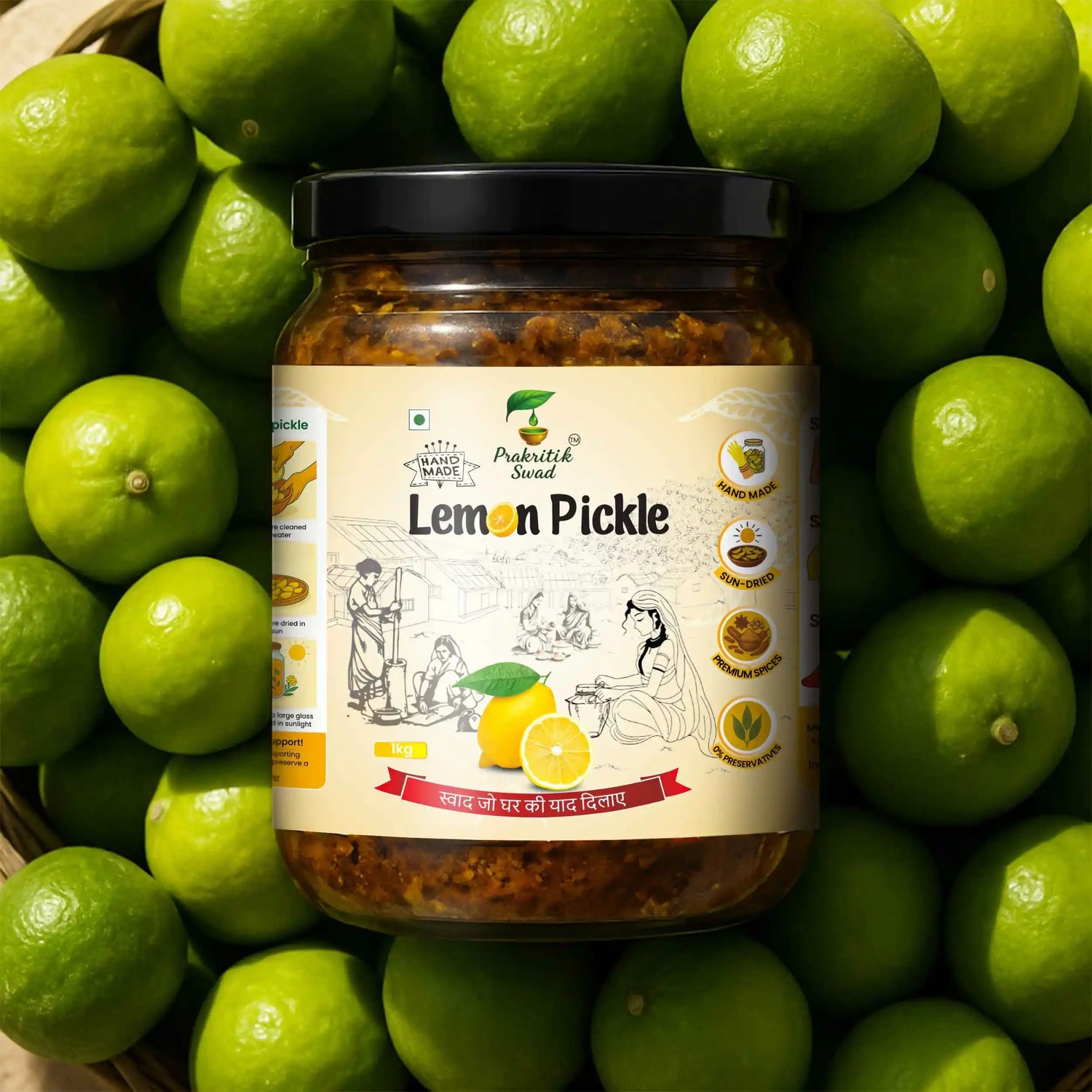 Handmade Lemon Pickle Collection