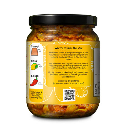 Handmade Lemon Pickle | Nimbu ka Achar