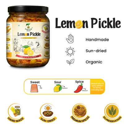 Handmade Lemon Pickle | Nimbu ka Achar