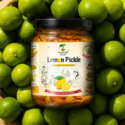Handmade Lemon Pickle | Nimbu ka Achar