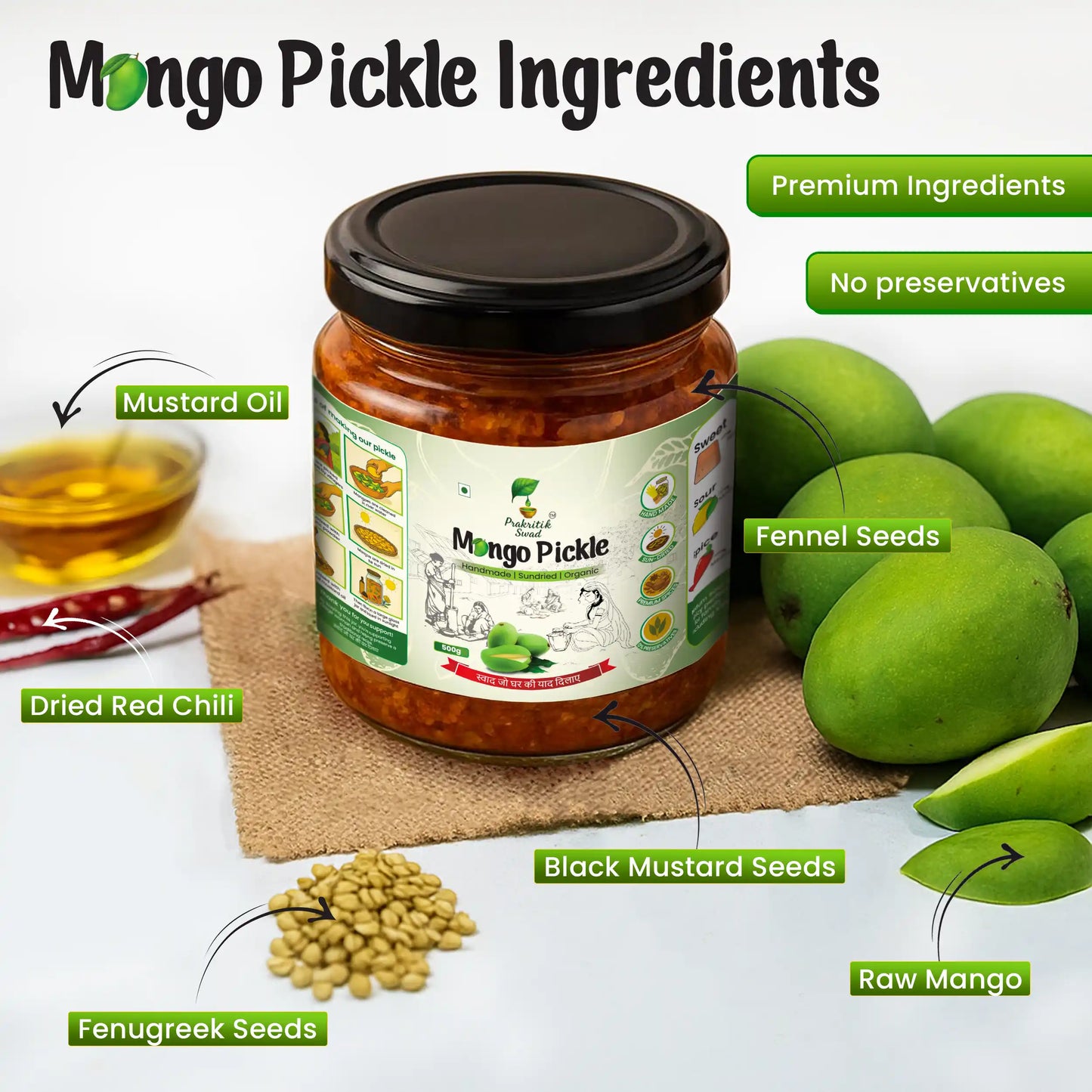 Handmade Special Mango Pickle | Aam Ka Achar