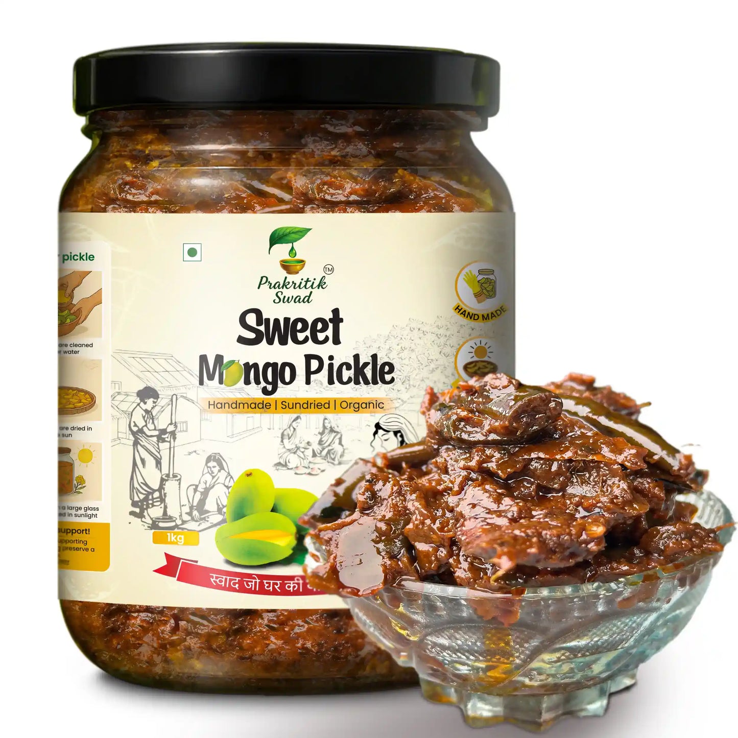 Handmade Sweet Mango Pickle | Meetha Aam Ka Achar